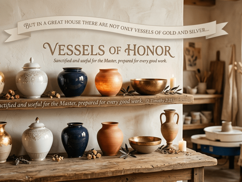 2 Timothy 2:20-26 – Vessels of&nbsp;Honor