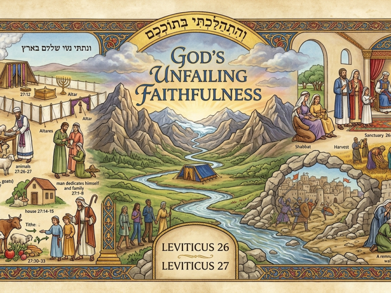 Leviticus 26 & 27- God’s unfailing&nbsp;faithfulness