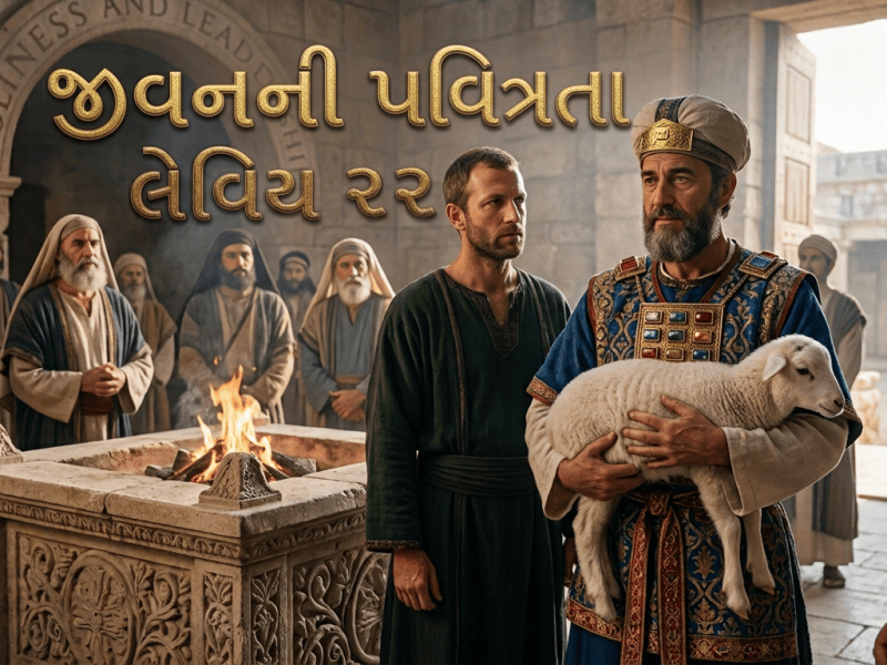 લેવિય ૨૨ – જીવનની&nbsp;પવિત્રતા